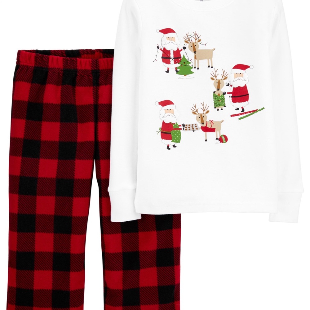 📌🆕 Carter’s • Santa🎅🏻 • Pajama Set